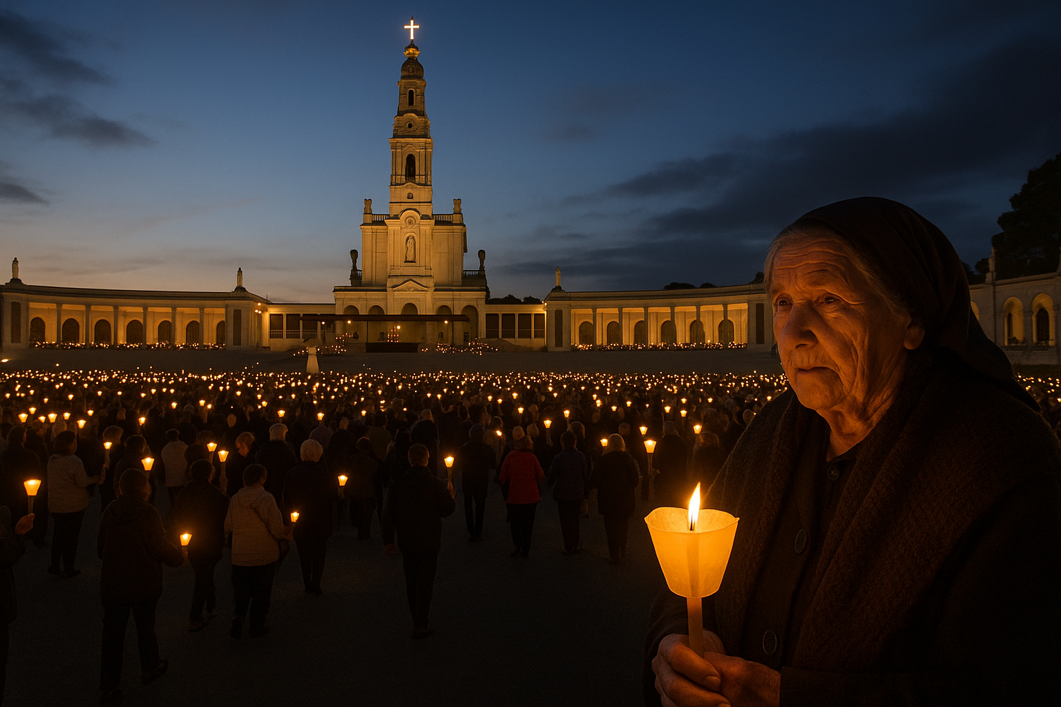 Candlelight procession at Fátima
